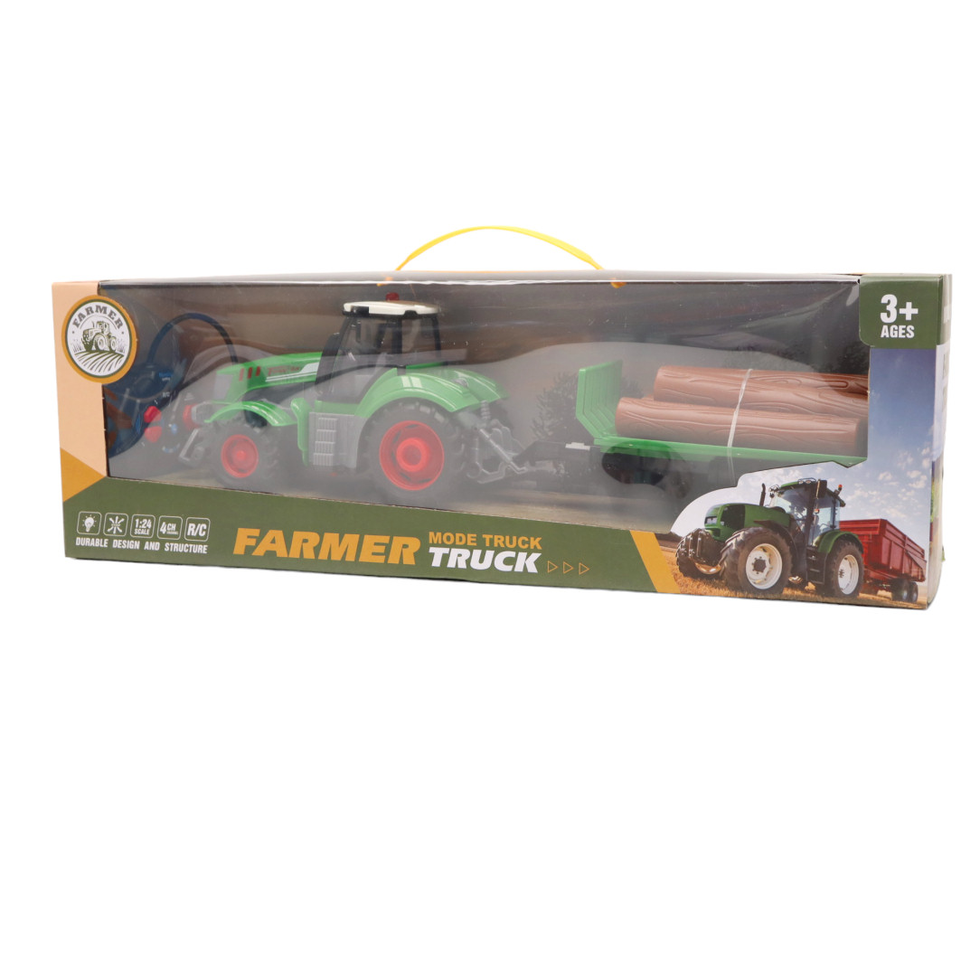 Fiús játék, Traktor RC pótkocsival No.669