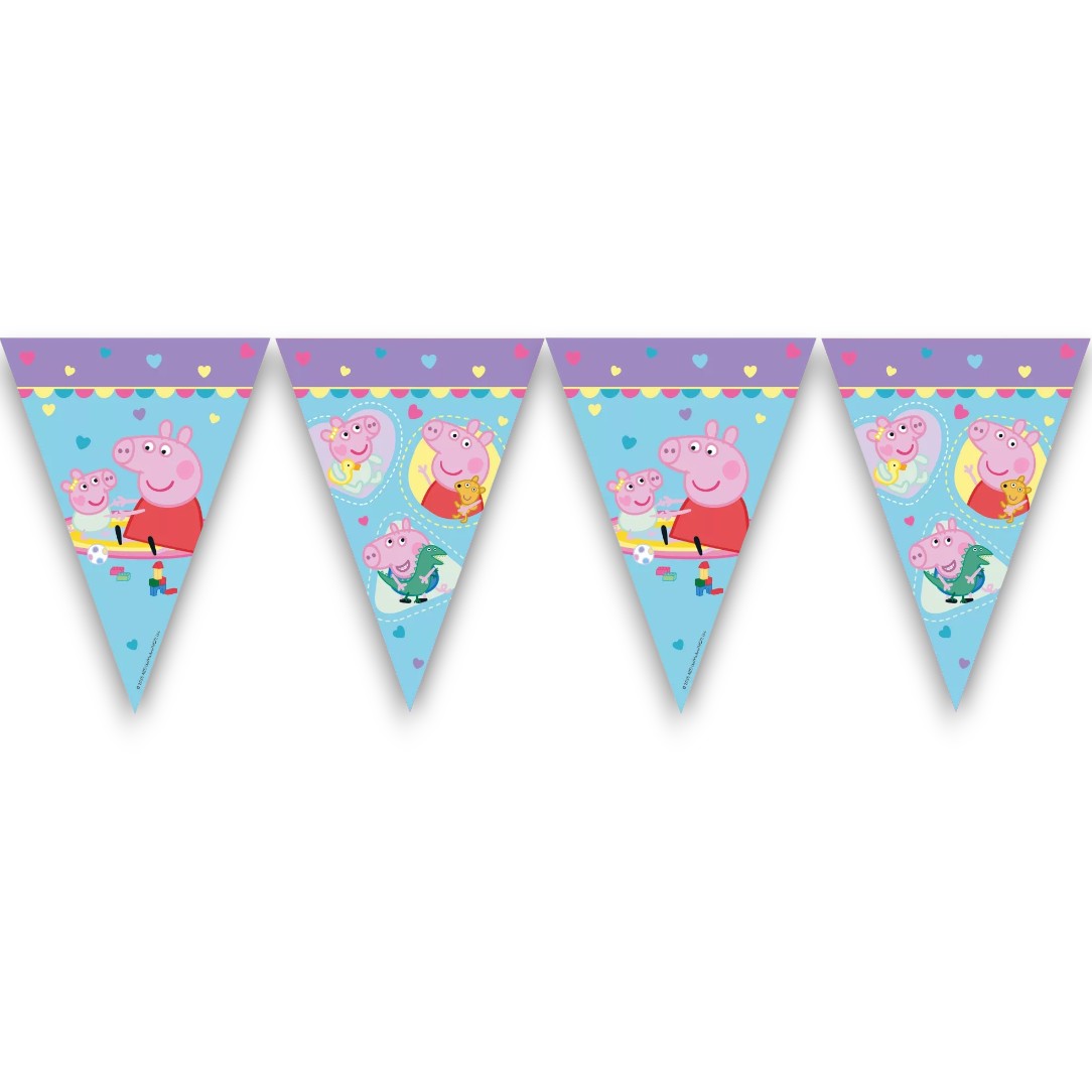 Zászlófüzér, Peppa malac With Love 2,3m