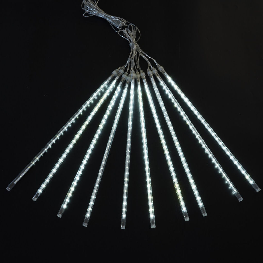 Izzósor, Meteoreső Led 240db CW (Hideg fehér, 6000K), 30cm | 3m | kül és beltér IP44