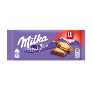 Csokoládé, Milka 87g Lu Kekszes