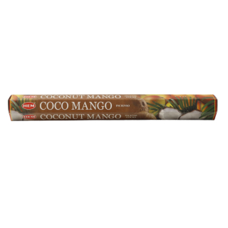 Illatosító, Füstölő HEM Coconut Mango 20db/csomag