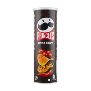 Chips, Pringles 165g Hot&Spicy