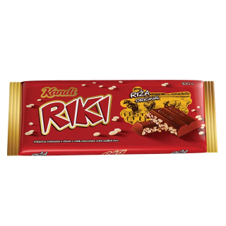 Csokoládé, Rizses Riki 100g Kandit