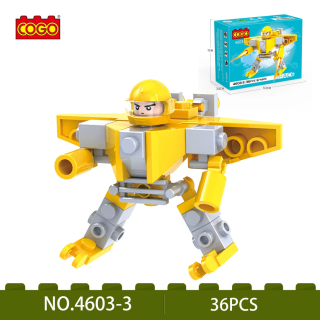 Építő játék, COGOŽ 4603-3 | lego-kompatibilis építőjáték | 36 db építőkocka | Space
