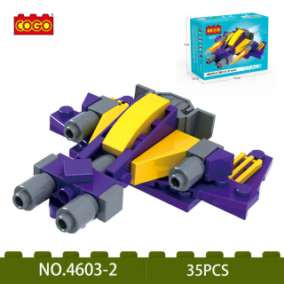 Építő játék, COGOŽ 4603-2 | lego-kompatibilis építőjáték | 36 db építőkocka | Space
