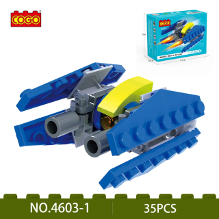 Építő játék, COGOŽ 4603-1 | lego-kompatibilis építőjáték | 36 db építőkocka | Space