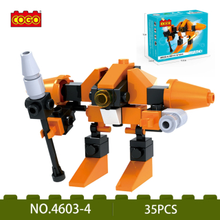 Építő játék, COGOŽ 4603-4 | lego-kompatibilis építőjáték | 36 db építőkocka | Space