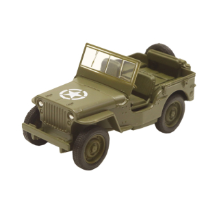 Fiús játék, Fém autó modell Jeep 1941 Willys MB
