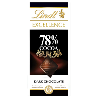 Csokoládé, Lindt 100g Excellence 78% Cocoa Étcsokoládé
