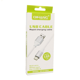 Kábel, USB-USB-C 1,5m QH-C1004