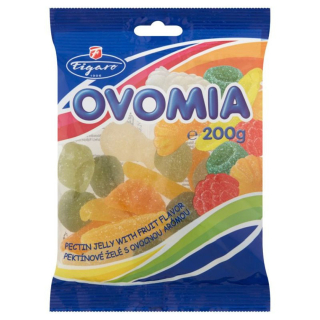 Cukorka, Ovomia 200g gyümölcs zselés