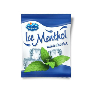 Cukorka, Bergland 70g Mini Ice Menthol