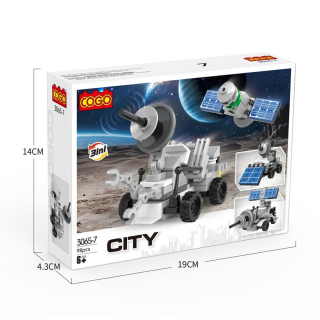 Építő játék, COGOŽ 3065 - 7 | Lego kompatibilis Űr 