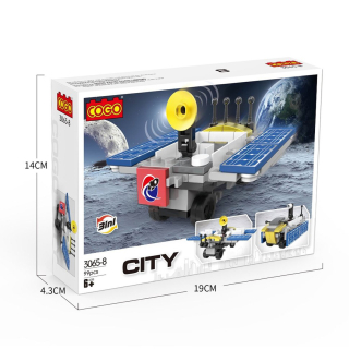 Építő játék, COGOŽ 3065 - 8 | Lego kompatibilis Űr 