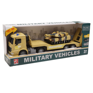 Fiús játék, Katonai kamion tank szállító No.3365