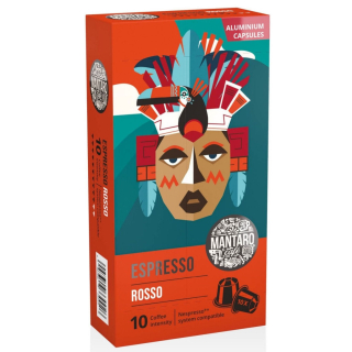 Kávé Kapszulás, Nespresso | Mantaro Espresso Rosso 10db | kompatibilis