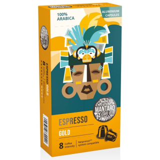 Kávé Kapszulás, Nespresso | Mantaro Espresso Gold 10db | kompatibilis