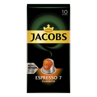 Kávé Kapszulás, Jacobs Espresso Classic 10db | Nesspresso kompatibilis