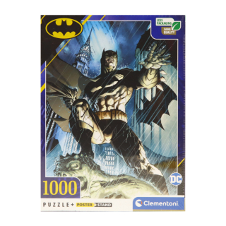 Puzzle, Clementoni 1000db Batman poszterrel 39714