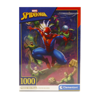 Puzzle, Clementoni 1000db Pókember és ellenségei 39768