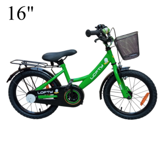 Kerékpár, 16" Zöld