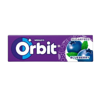 Rágógumi, Orbit 14g Blueberry Kékáfonya Drazsé 