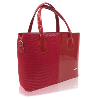 Új Női táska, Zellia, TD39, Piros