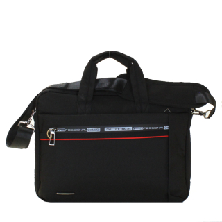 Új Laptop táska, 1058, Fekete-piros csíkkal