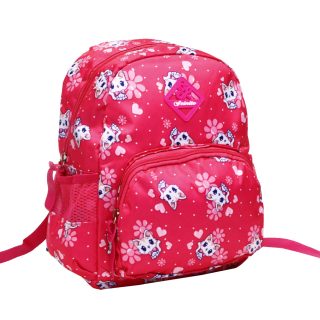 Új Ovis táska, 9202, Rózsaszín-cicás