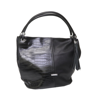 Új Női táska, Silviarosa, SR6969, Fekete