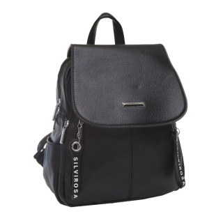Új Női táska, Silviarosa, SR-5663, Fekete
