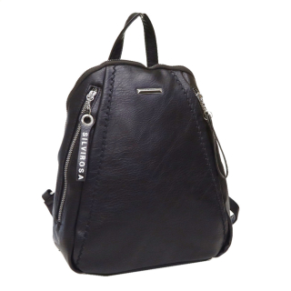 Új Női táska, Silviarosa, SR-6634, Fekete