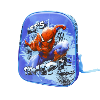 Új Ovis táska, SPN12301 3D, Kék, Pókember