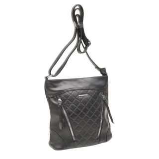 Új Női táska, Silviarosa, SR-5897, Fekete