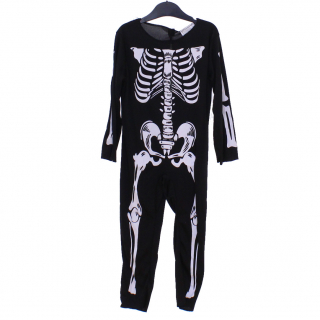 Csontváz Halloween Gyerek jelmez, Méret: 116-122