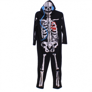 Csontváz Halloween Gyerek jelmez, Méret: 140-146
