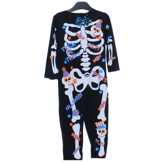 Csontváz Halloween Gyerek jelmez, Méret: 98-104