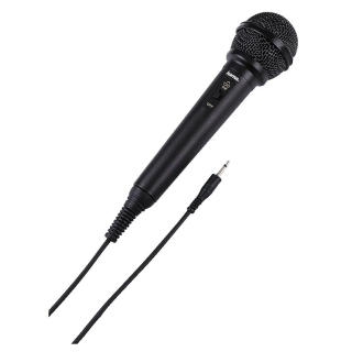 Mikrofon, Hama 46020 DM20 Fekete Dinamikus