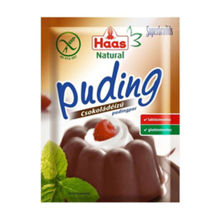 Pudingpor, Haas Natural Csokoládé 44g