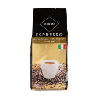 Kávé, Rioba Gold 1kg Szemes 80-20%