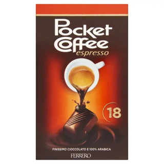 Csokoládé, Ferrero T18 225g Pocket Caffee
