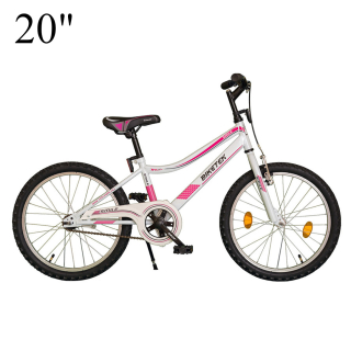 Kerékpár, 20" Biketek Smile Kerékpár Fehér-Pink