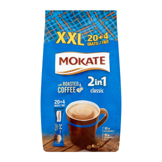 Instant kávé, Mokate 2in1 18g XXL (20+4db)