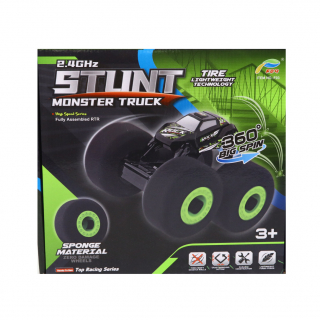 Fiús játék, Autó Monster Truck | szivacs kerekű |RC USB-ről tölthető No.F03