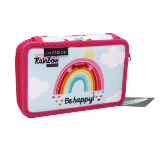 Tolltartó, Textil 2 emeletes Lollipop Happy Rainbow LZC9493PIIS