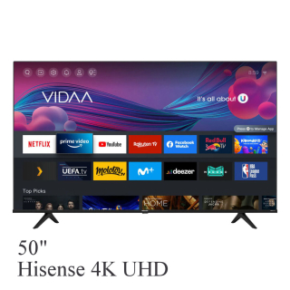 LED TV, 50" Hisense 50A6BG UHD SMART