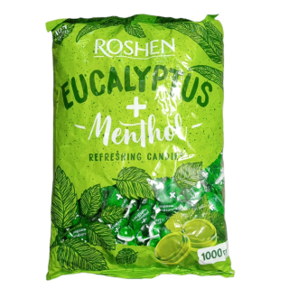 Cukorka, Roshen Eucalyptus + Menthol 1kg