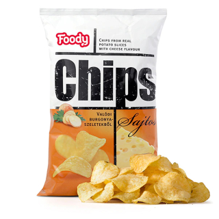 Chips, Foody 40g Sajtos
