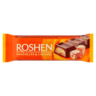Csokoládé, Roshen 30g Karamell (narancs)