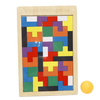 Építő játék, Fa tetrisz shrink pack FA7823
